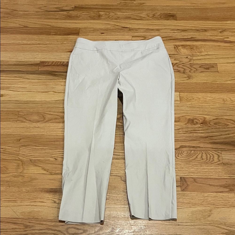 Chico's Elegant Cream Dress Pants